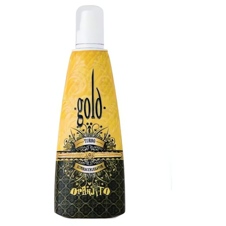 Opalovací mléko do solária Gold Turbo (Superaccelerator) Oranjito - 250 ml