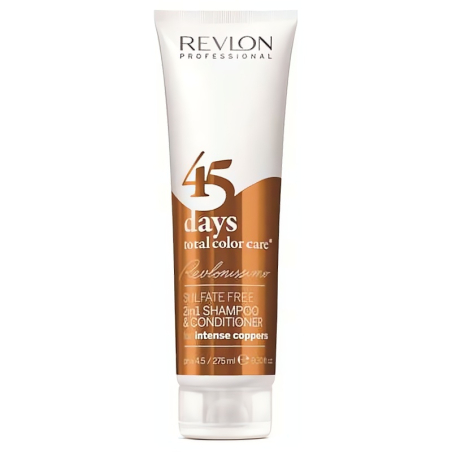 Šampon a kondicionér pro intenzivní měděné odstíny 45 days total color care Revlon Professional - 275 ml