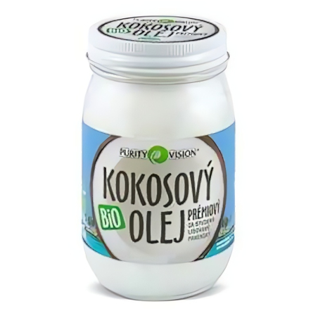 Panenský kokosový olej lisovaný za studena BIO Purity Vision - 120 ml