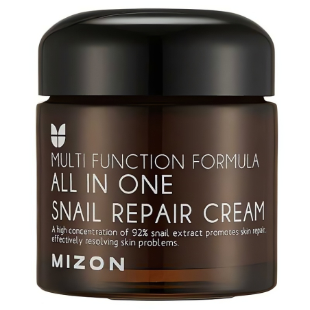 Regenerační pleťový krém s filtrátem hlemýždího sekretu 92% (All In One Snail Repair Cream) Mizon - 120 ml
