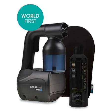 Samoopalovací pistole Bronze Babe Minetan / Varianta: Black Set