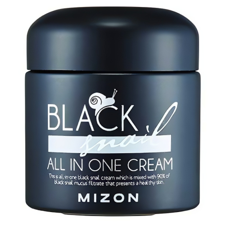Pleťový krém s filtrátem sekretu Afrického černého hlemýždě 90% (Black Snail All In One Cream) Mizon - 35 ml