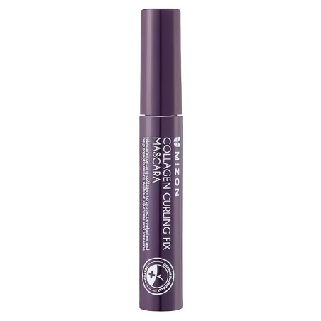 Voděodolná řasenka pro prodloužení a natočení řas (Collagen Curling Fix Mascara) Mizon / Odstín: Black - 6 ml
