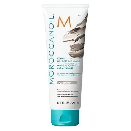 Tónující maska na vlasy Platinum (Color Depositing Mask) Moroccanoil - 30 ml