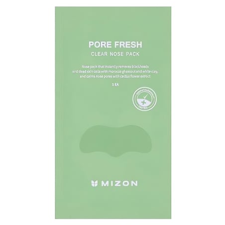 Náplast na nos proti černým tečkám Pore Fresh (Clear Nose Pack) Mizon - 1 ks
