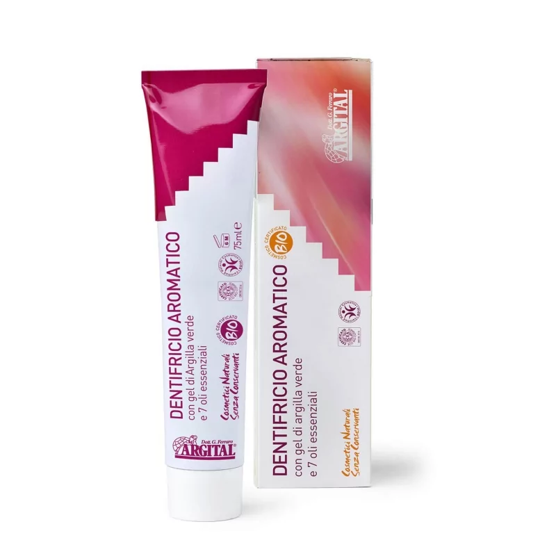 Aromatická zubní pasta se 7 esenciálními oleji Argital - 75 ml Aromatická zubní pasta se 7 esenciálními oleji Argital - 75 ml