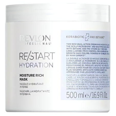 Hydratační maska na vlasy Restart Hydration (Moisture Rich Mask) Revlon Professional - 500 ml