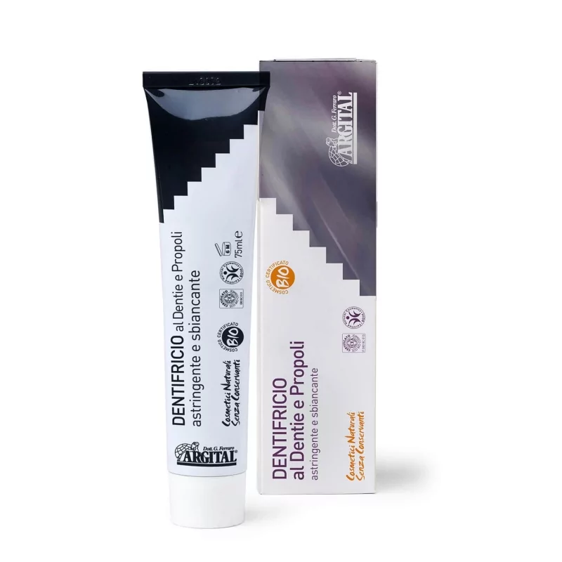 Bělicí zubní pasta s propolisem a dentie Argital - 75 ml