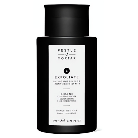 Pleťové tonikum s kyselinou glykolovou Exfoliate (Toner) Pestle & Mortar - 200 ml