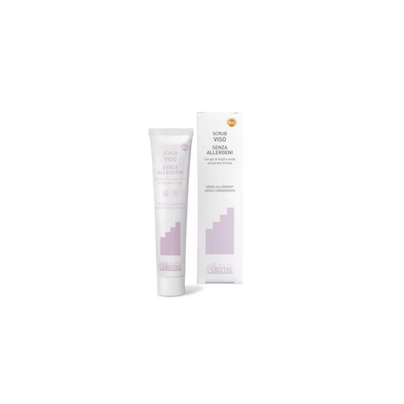 Hypoalergenní scrub a pleťová maska s violkou Argital - 75 ml Hypoalergenní scrub a pleťová maska s violkou Argital - 75 ml