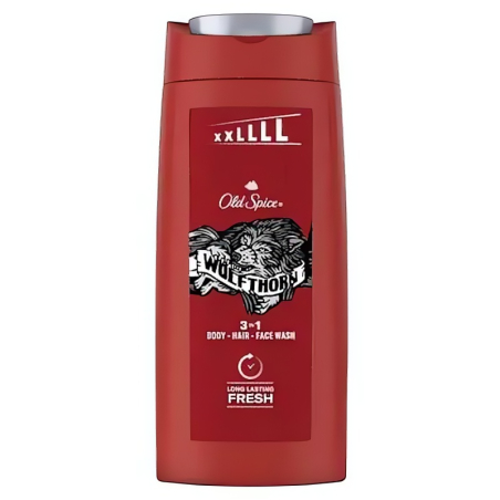 Sprchový gel 3 v 1 Wolfthorn (Body, Hair, Face Wash) Old Spice - 675 ml