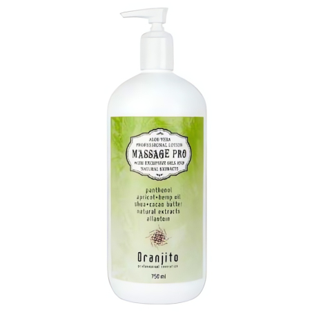 Masážní mléko s Aloe Vera (Massage Pro) Oranjito - 750 ml