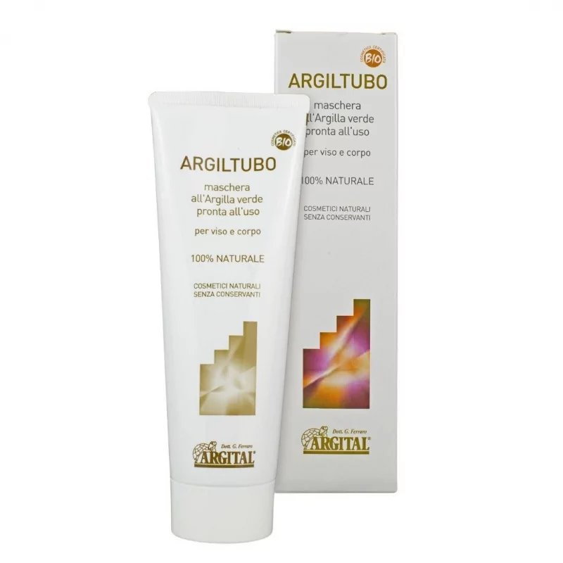 Maska ze zeleného jílu Argiltubo Argital - 250 ml Maska ze zeleného jílu Argiltubo Argital - 250 ml
