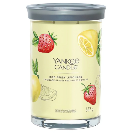 Aromatická svíčka Signature tumbler Iced Berry Lemonade Yankee Candle - 567 g