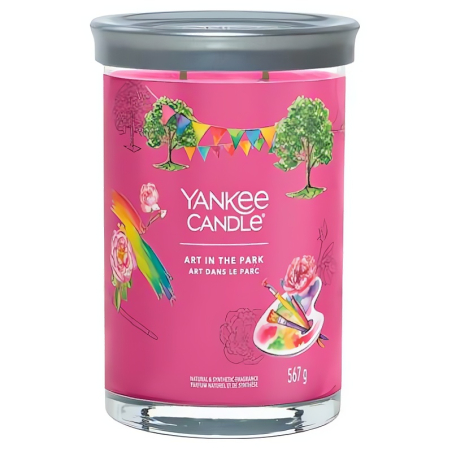Aromatická svíčka Signature tumbler velký Art In The Park Yankee Candle - 567 g