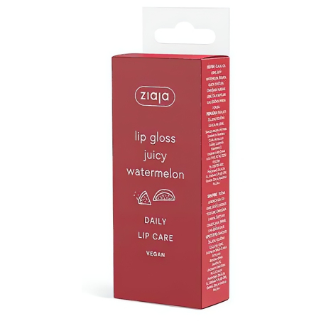 Lesk na rty Vodní meloun (Lip Gloss) Ziaja - 12 ml