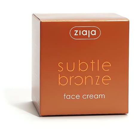 Samoopalovací pleťový krém Subtle Bronze (Face Cream) Ziaja - 50 ml