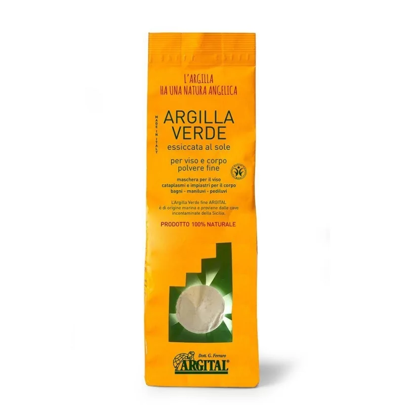 Zelený jíl vysušený sluncem Argital - 1 kg Zelený jíl vysušený sluncem Argital - 1 kg