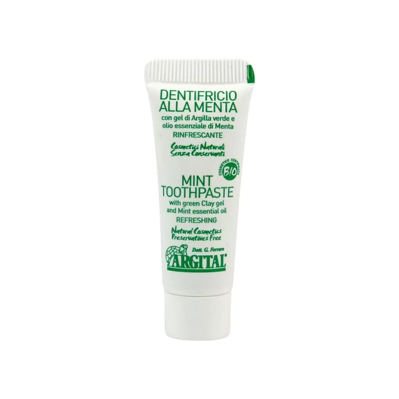 Zubní pasta s mátou a zeleným jílem Argital - 10 ml Zubní pasta s mátou a zeleným jílem Argital - 10 ml