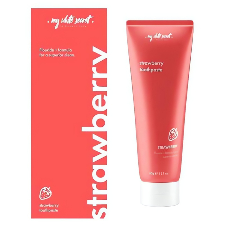 Zubní pasta Jahoda Strawberry (Toothpaste) My White Secret - 60 g