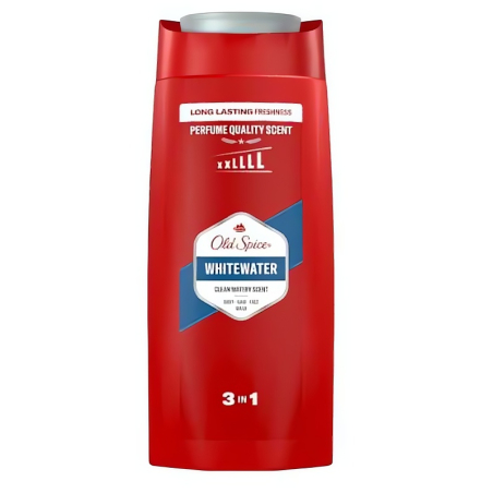 Sprchový gel pro muže WhiteWater (Body-Hair-Face Wash) Old Spice - 675 ml