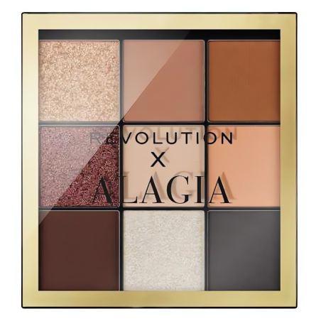 Paletka očních stínů x Alagia (All You Need Shadow Palette) Revolution - 13,5 g