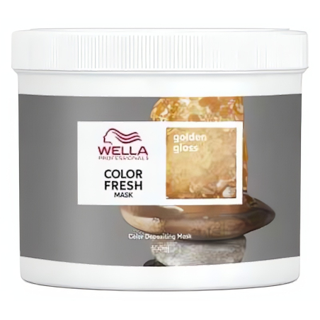 Tónovací maska na vlasy Color Fresh (Color Depositing Mask) 500 ml Golden Gloss Wella Professionals