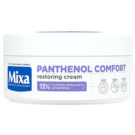Obnovující tělová péče pro pokožku se sklonem k atopii Panthenol Comfort (Restoring Cream) Mixa - 150 ml