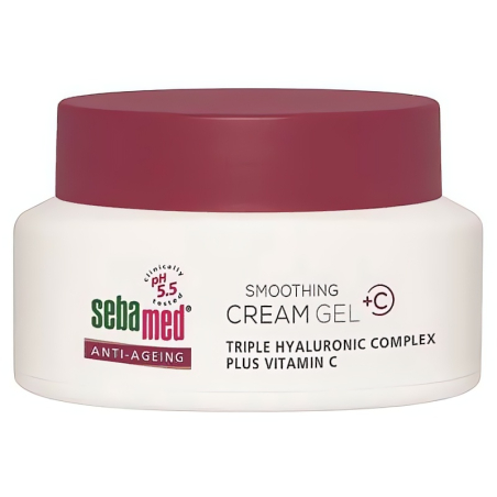 Vyhlazující krémový gel s kyselinou hyaluronovou Anti-Ageing (Smoothing Cream Gel) Sebamed - 50 ml