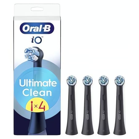 Kartáčkové hlavice iO Ultimate Clean Black Oral B - 4 ks