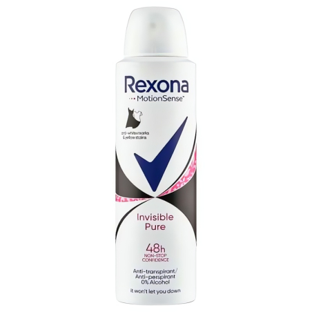 Antiperspirant ve spreji Motionsense Invisible Pure Rexona - 150 ml
