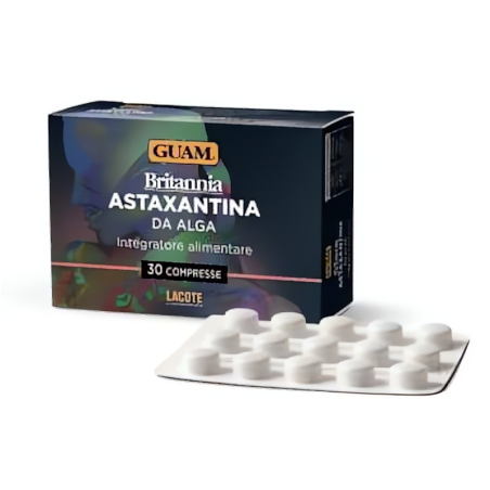 Astaxantine pro ochranu před oxidativním stresem GUAM - 30 kapslí