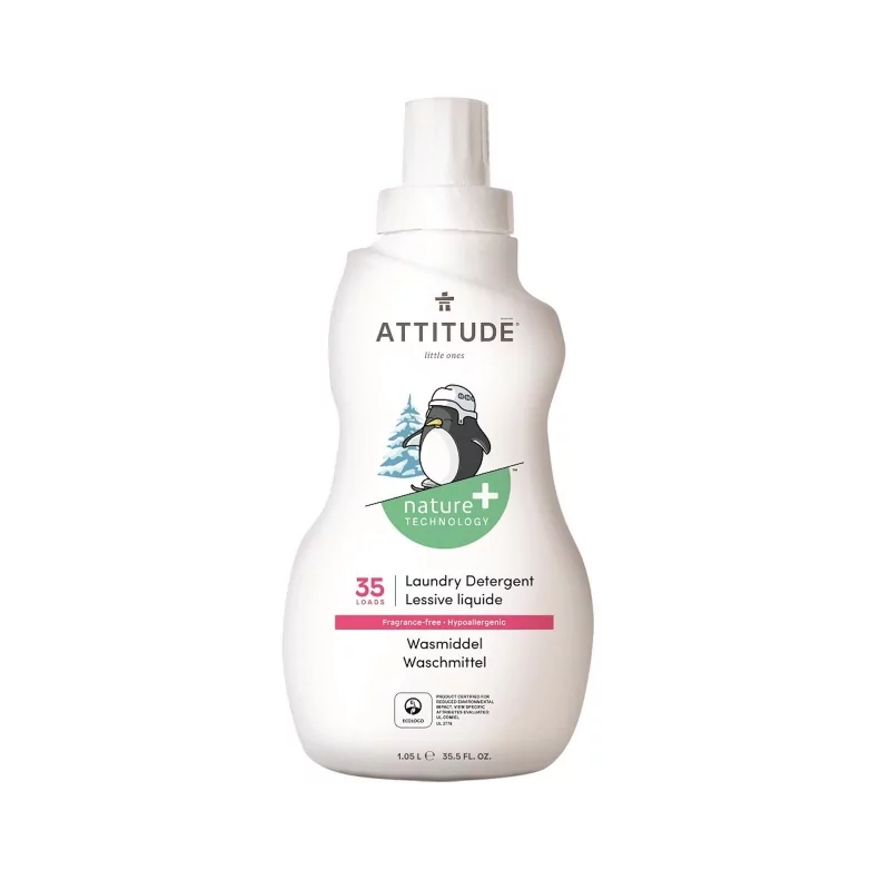 Prací gel pro děti bez vůně Attitude - 1050 ml Prací gel pro děti bez vůně Attitude - 1050 ml