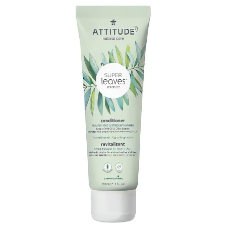 Přírodní vyživující kondicionér pro suché a poškozené vlasy Super Leaves Attitude - 240 ml