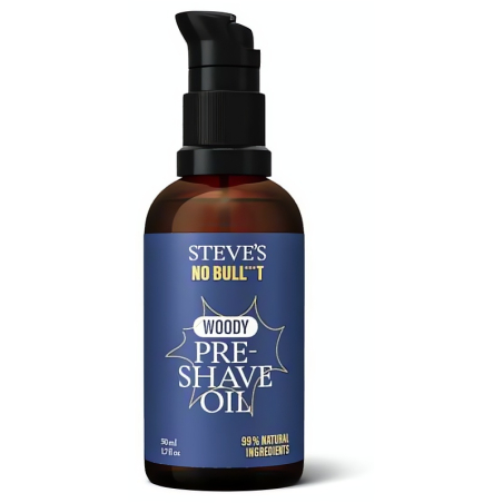 Stevův olej před holením Santalové dřevo (Pre-Shave Oil) Steve's - 50 ml