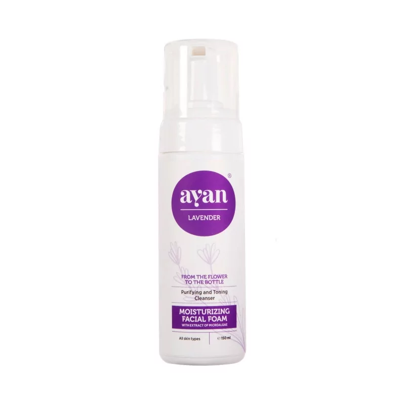 Hydratační čisticí pleťová pěna Ayan - 150 ml Hydratační čisticí pleťová pěna Ayan - 150 ml