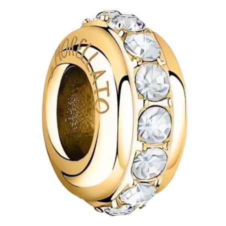 Moderní pozlacený korálek s krystaly Drops SCZ1246 Morellato