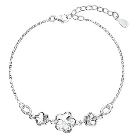 Stříbrný náramek s krystaly Swarovski 33112.1 Evolution Group