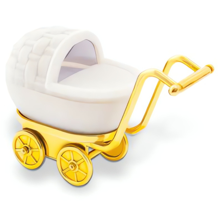 Semišová dárková krabička Kočárek KDET23-W Beneto Exclusive