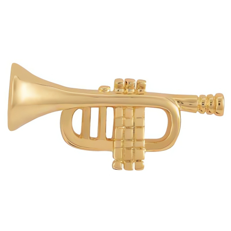 Originální pozlacená brož Trumpeta KS-205 Troli