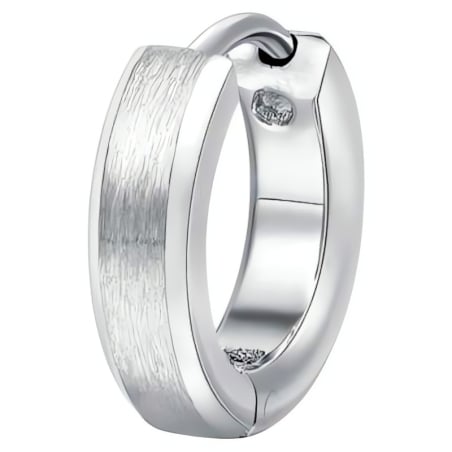 Moderní ocelová single náušnice Ink BIK21 Brosway