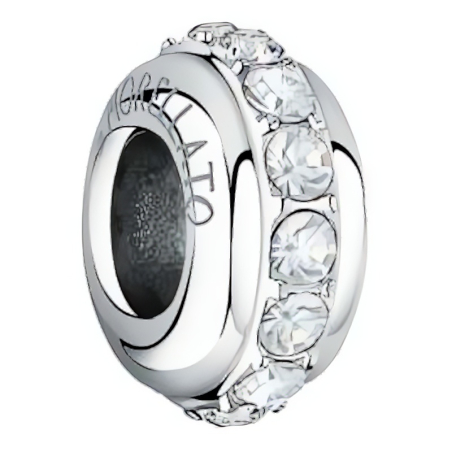 Moderní ocelový korálek s krystaly Drops SCZ1248 Morellato