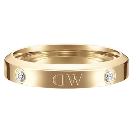 Originální pozlacený prsten s krystaly Classic Lumine DW0040028 Daniel Wellington / Obvod: 56 mm - 56 mm