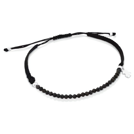 Módní šňůrkový náramek se spinely Color 1000103900 Tous