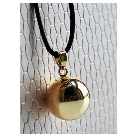 Pozlacený náhrdelník Rolnička AZ20 Mummy Bell