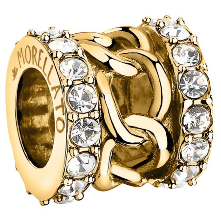 Moderní pozlacený korálek s krystaly Drops SCZ1356 Morellato