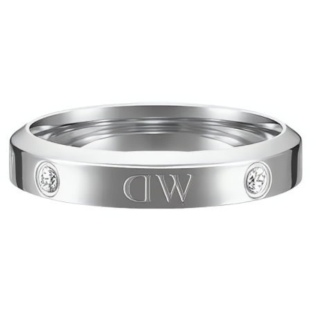 Originální ocelový prsten s krystaly Classic Lumine DW0040023 Daniel Wellington / Obvod: 66 mm - 66 mm