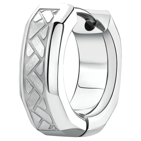 Ocelová single náušnice Logan BOA21 Brosway