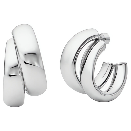 Nepřehlédnutelné kruhové náušnice MKJ842100040 Michael Kors