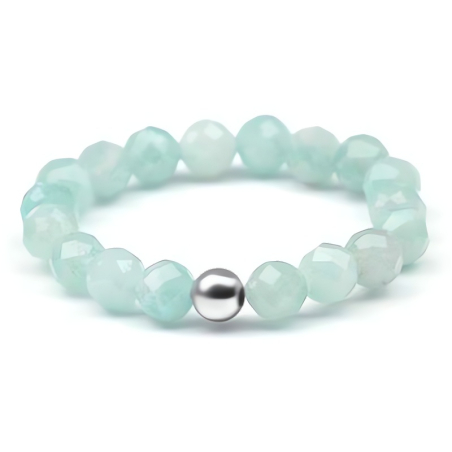 Minerální prsten s amazonitem POL-R08 Agato / Obvod: 49 mm - 49 mm